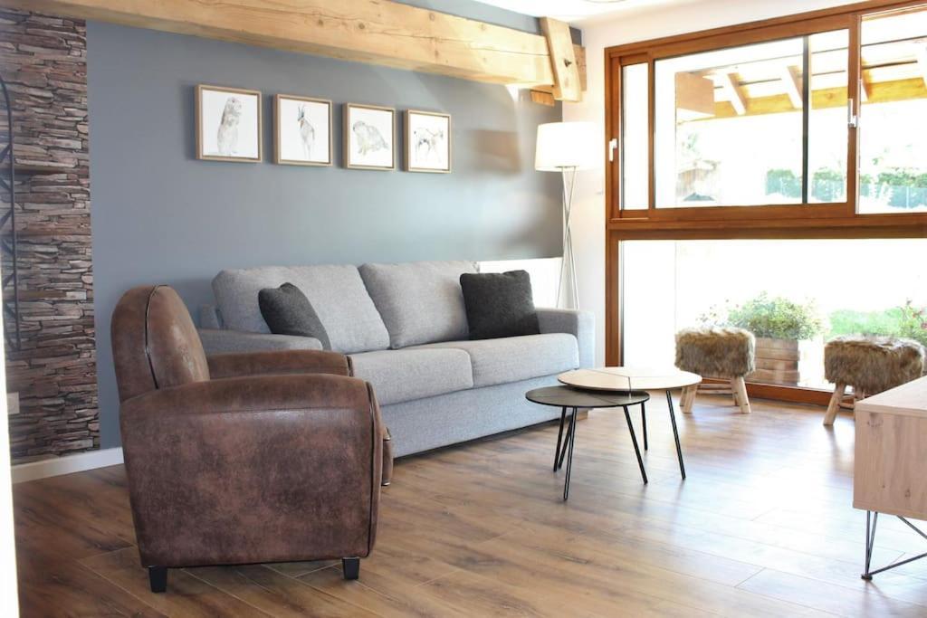 圣马丁贝鲁T4 Meuble De 105M2 Axe Annecy-Geneve公寓 外观 照片